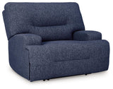 Acklen Place Navy Performance Fabric,Next-Gen Nuvella™ Oversized Power Recliner