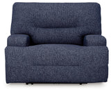 Acklen Place Navy Performance Fabric,Next-Gen Nuvella™ Oversized Power Recliner