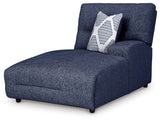 Acklen Place Navy 3-Piece Power Reclining Sectional