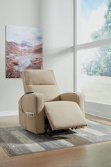 Starganza Taupe Performance Fabric,Next-Gen Nuvella™ Power Lift Recliner