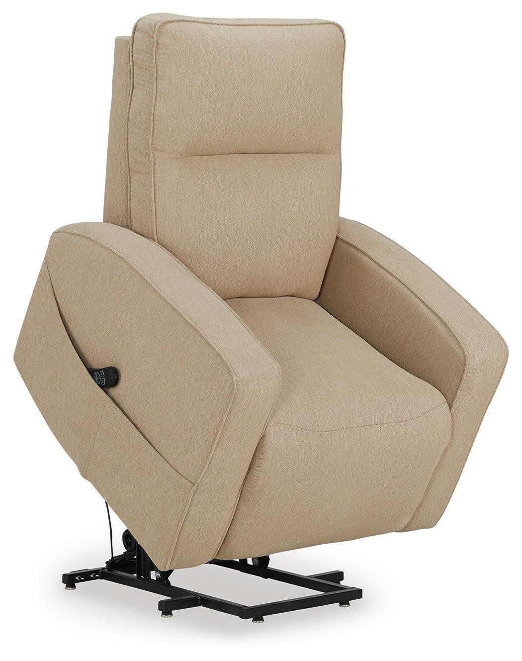 Starganza Taupe Performance Fabric,Next-Gen Nuvella™ Power Lift Recliner