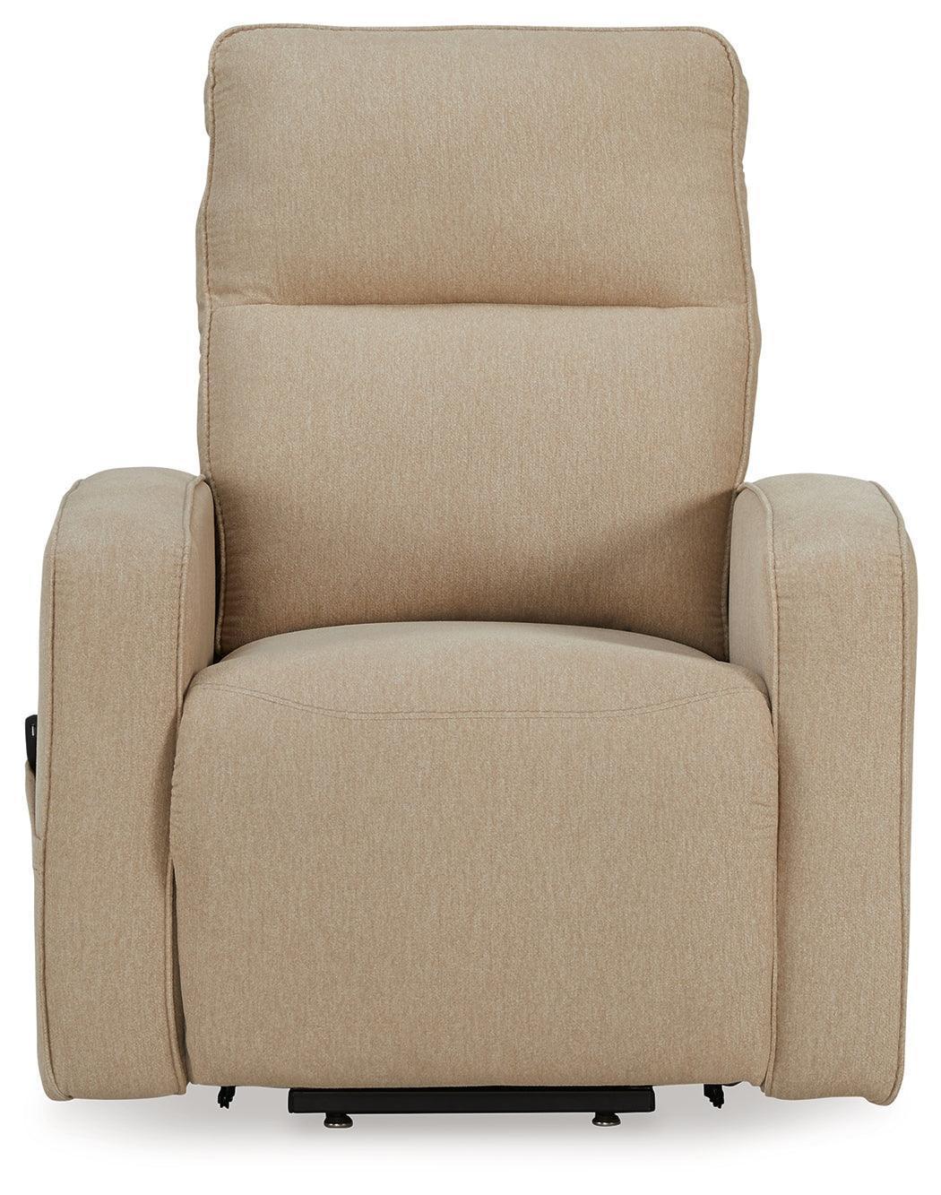 Starganza Taupe Performance Fabric,Next-Gen Nuvella™ Power Lift Recliner