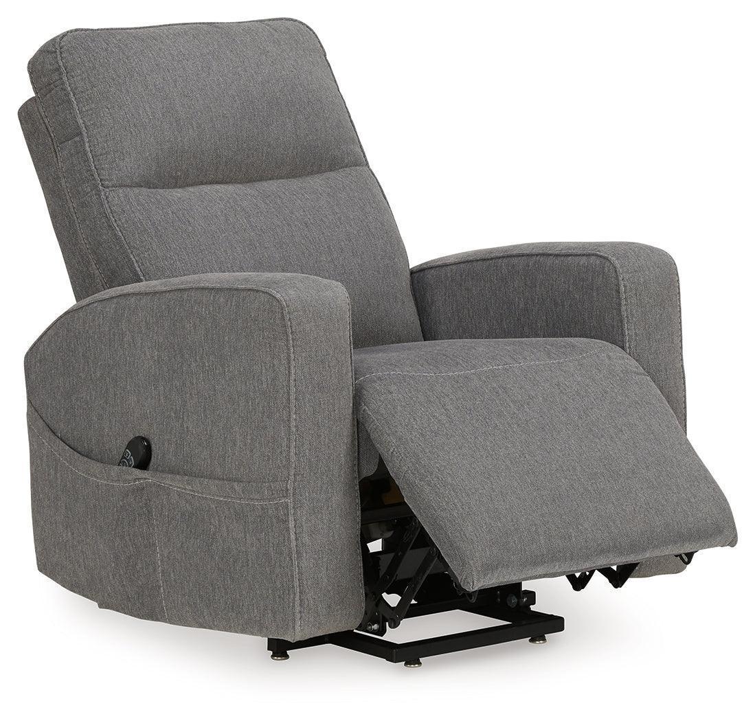 Starganza Gray Performance Fabric,Next-Gen Nuvella™ Power Lift Recliner