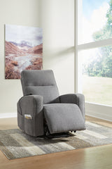 Starganza Gray Performance Fabric,Next-Gen Nuvella™ Power Lift Recliner