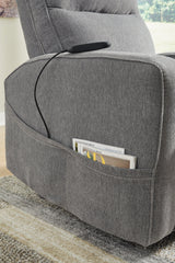 Starganza Gray Performance Fabric,Next-Gen Nuvella™ Power Lift Recliner