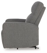 Starganza Gray Performance Fabric,Next-Gen Nuvella™ Power Lift Recliner