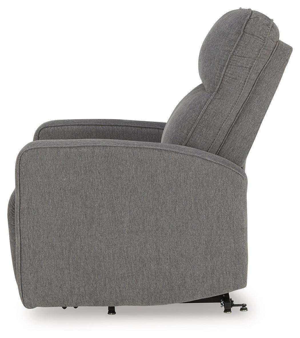 Starganza Gray Performance Fabric,Next-Gen Nuvella™ Power Lift Recliner