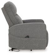 Starganza Gray Performance Fabric,Next-Gen Nuvella™ Power Lift Recliner