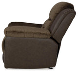 Dorman Chocolate Sofa, Loveseat and Recliner
