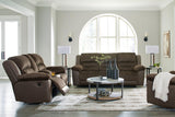 Dorman Chocolate Sofa, Loveseat and Recliner