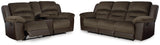 Dorman Chocolate Sofa and Loveseat