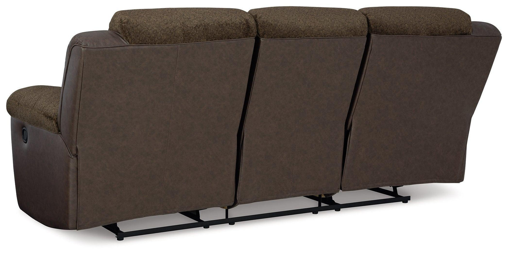 Dorman Chocolate Microfiber Reclining Sofa