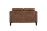 Mallory Brown Microfiber Living Room Set
