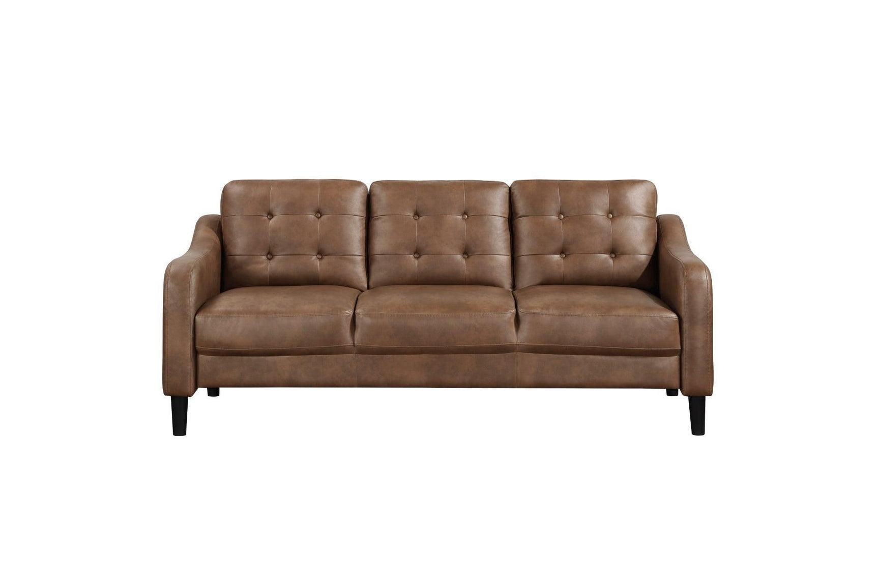 Mallory Brown Microfiber Living Room Set