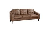 Mallory Brown Microfiber Living Room Set