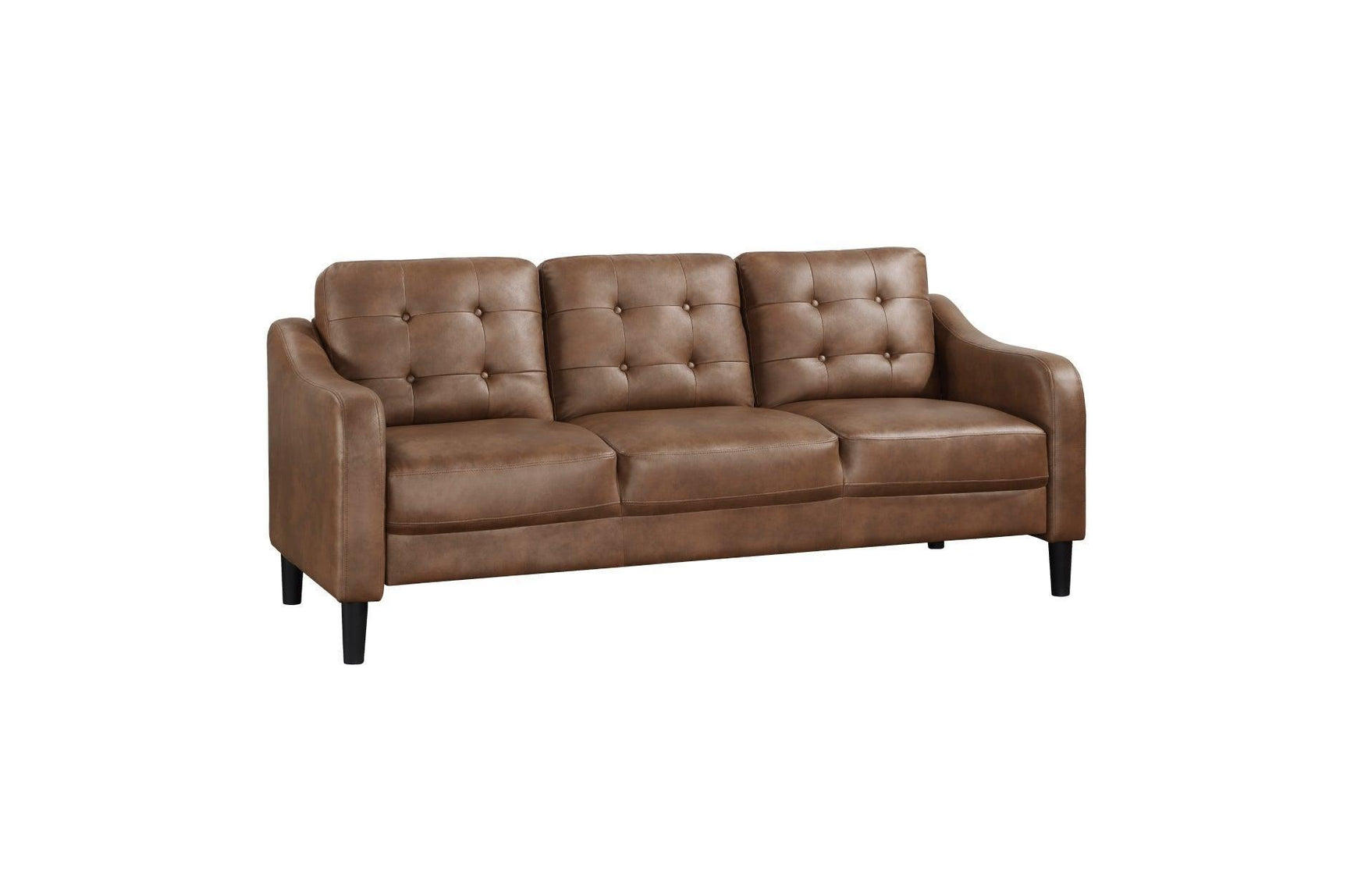 Mallory Brown Microfiber Living Room Set