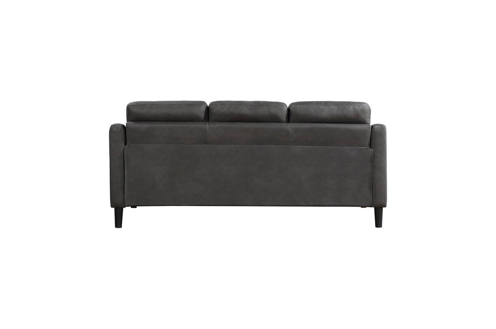 Mallory Gray Microfiber Living Room Set