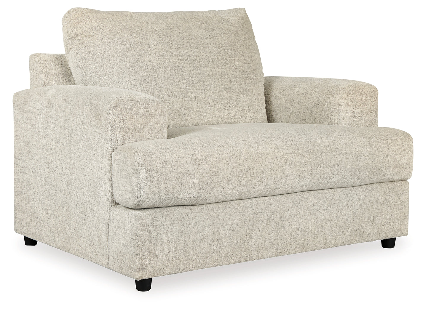 Soletren Stone Chenille Oversized Chair
