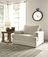 Soletren Stone Chenille Oversized Chair