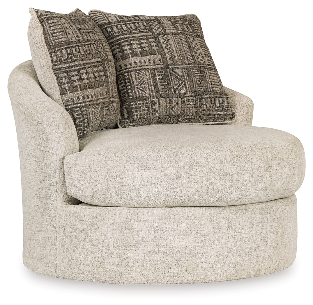 Soletren Stone Sofa, Loveseat and Chair