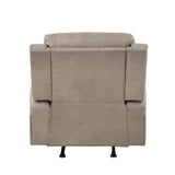 Sal Beige Rocker Recliner