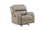 Pagosa Brown Microfiber Reclining Set