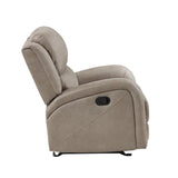 Sal Beige Rocker Recliner