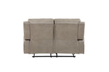 Pagosa Brown Microfiber Reclining Set