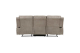 Pagosa Brown Microfiber Reclining Set