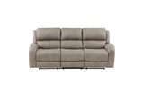 Pagosa Brown Microfiber Reclining Set