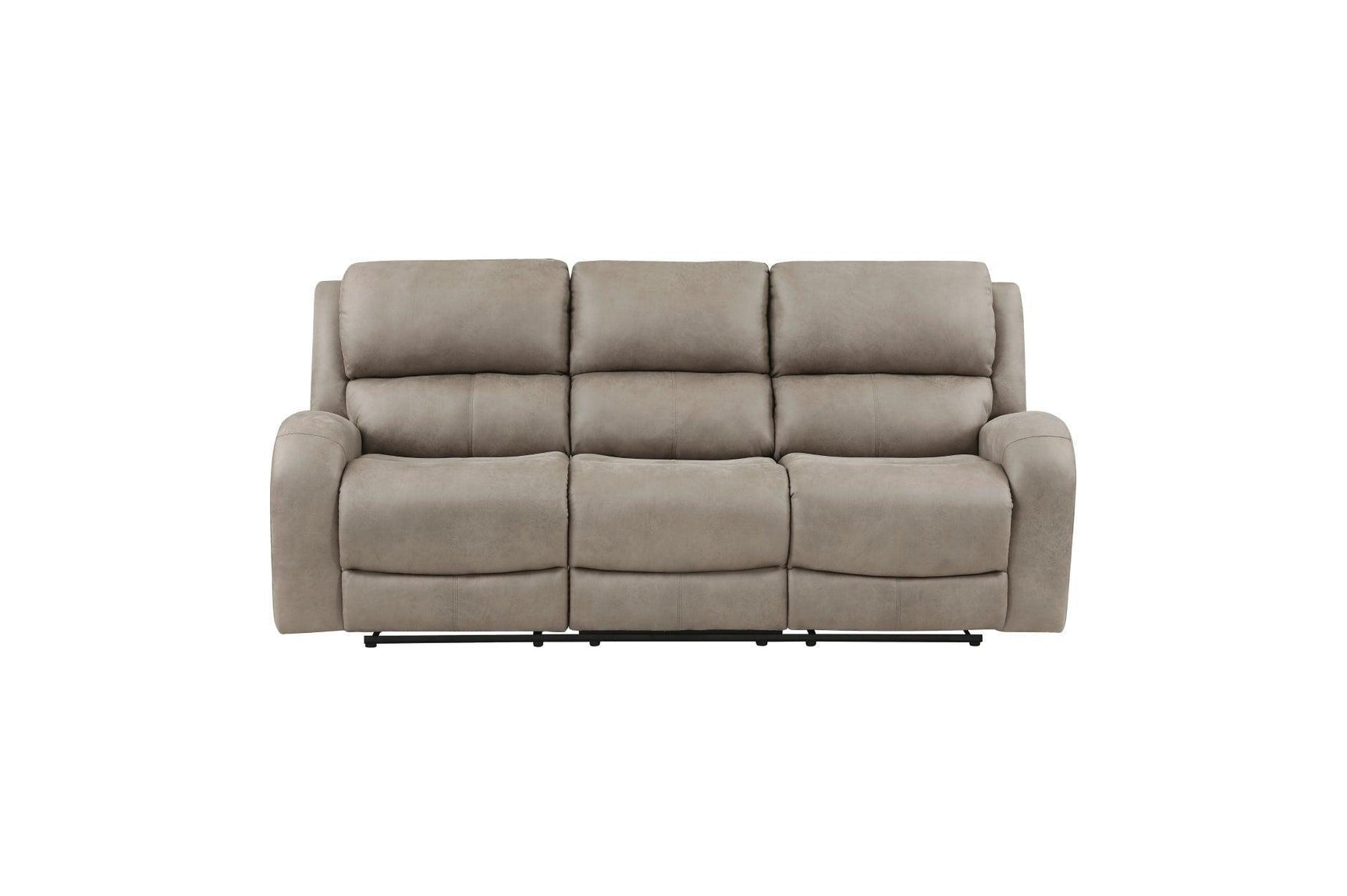 Pagosa Brown Microfiber Reclining Set