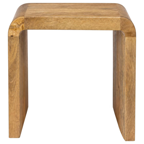 Booker 2-piece Mango Wood Coffee and End Table Set Natural — product image 4