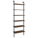 Owens 3-Piece 96-inch Wall Mounted Bookshelf Set Walnut
