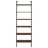 Owens 3-Piece 96-inch Wall Mounted Bookshelf Set Walnut