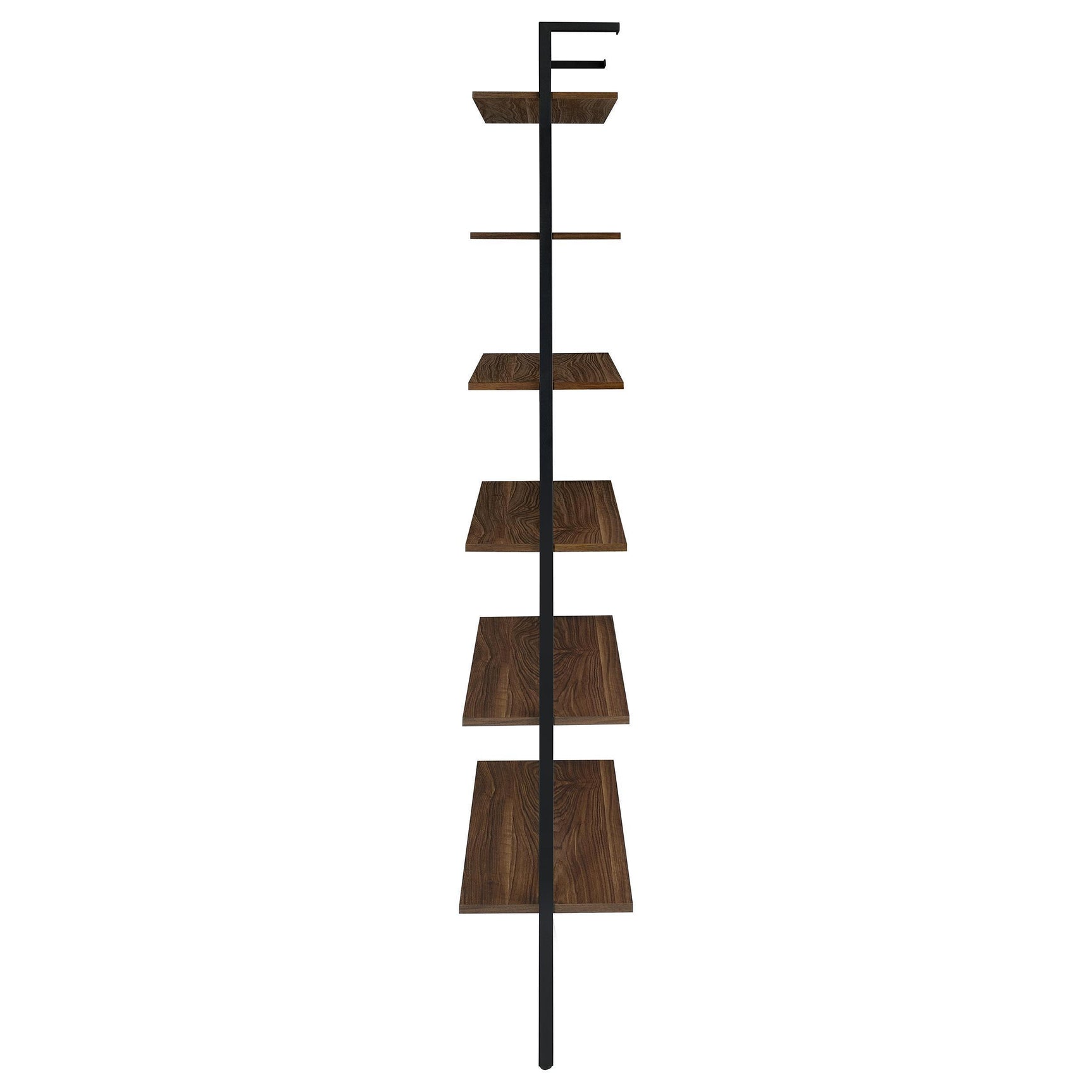 Owens 3-Piece 96-inch Wall Mounted Bookshelf Set Walnut