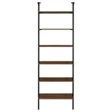 Owens 3-Piece 96-inch Wall Mounted Bookshelf Set Walnut