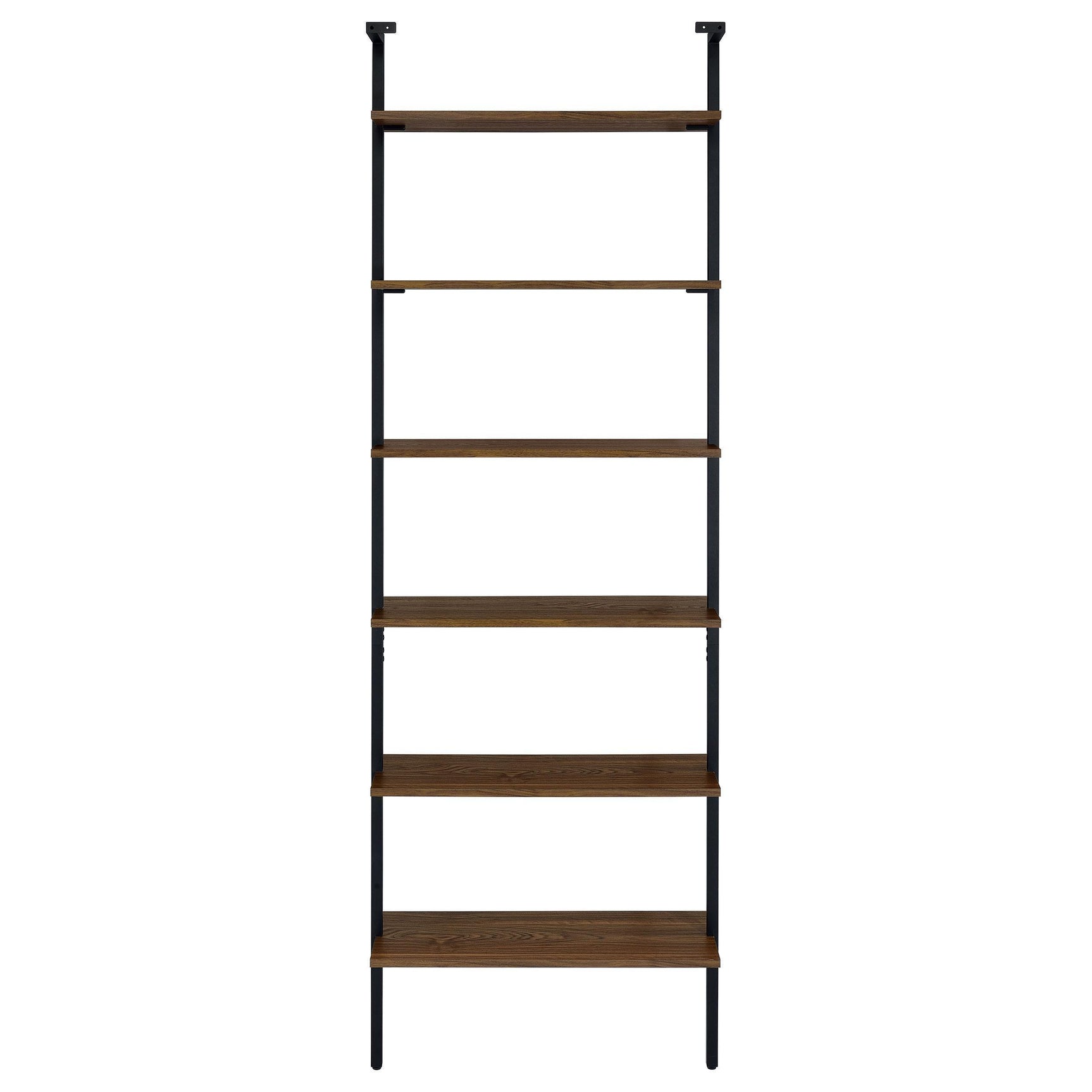 Owens 3-Piece 96-inch Wall Mounted Bookshelf Set Walnut