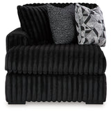 Midnight-Madness Onyx 3-Piece Sectional with Chaise