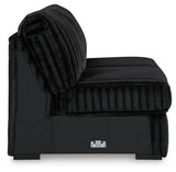 Midnight-Madness Onyx 3-Piece Sectional with Chaise