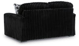 Midnight-Madness Onyx Sofa and Loveseat