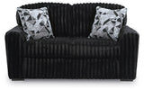 Midnight-Madness Onyx Sofa and Loveseat