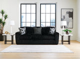 Midnight-Madness Onyx Sofa and Loveseat