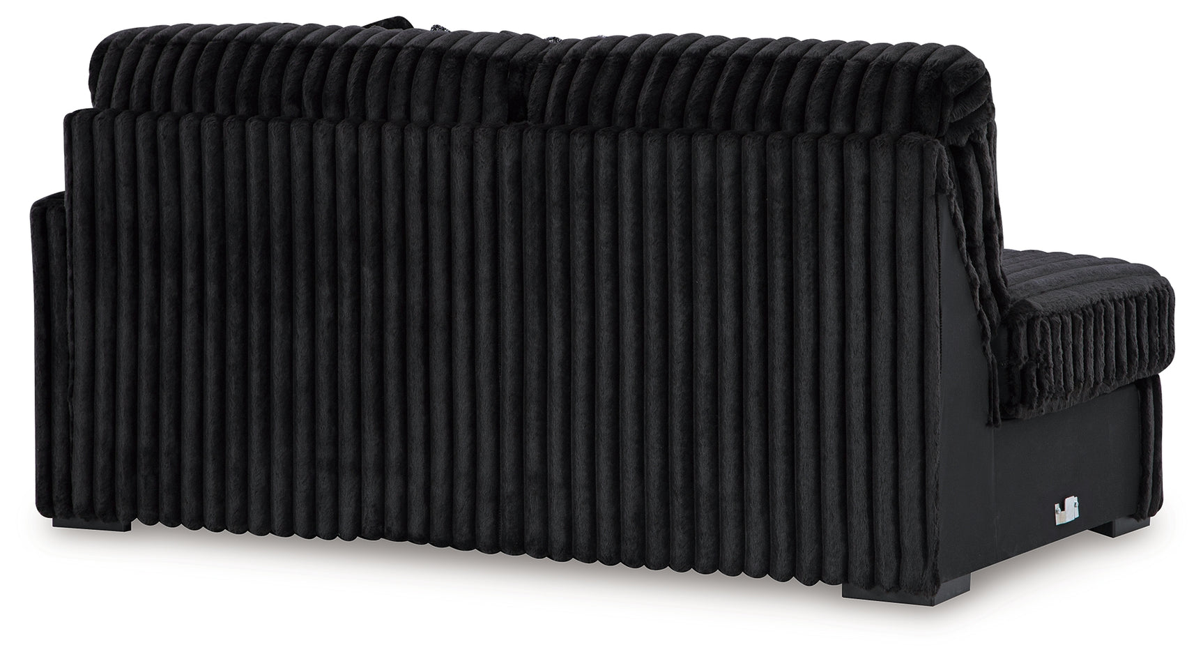 Midnight-Madness Onyx 3-Piece Sectional with Chaise