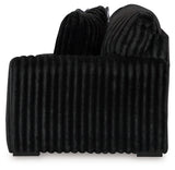 Midnight-Madness Onyx 3-Piece Sectional with Chaise