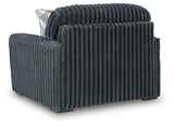 Midnight-Madness Gunmetal Velvet Oversized Chair