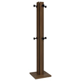 Rikkie Walnut Coat Rack Walnut Mirror 983281