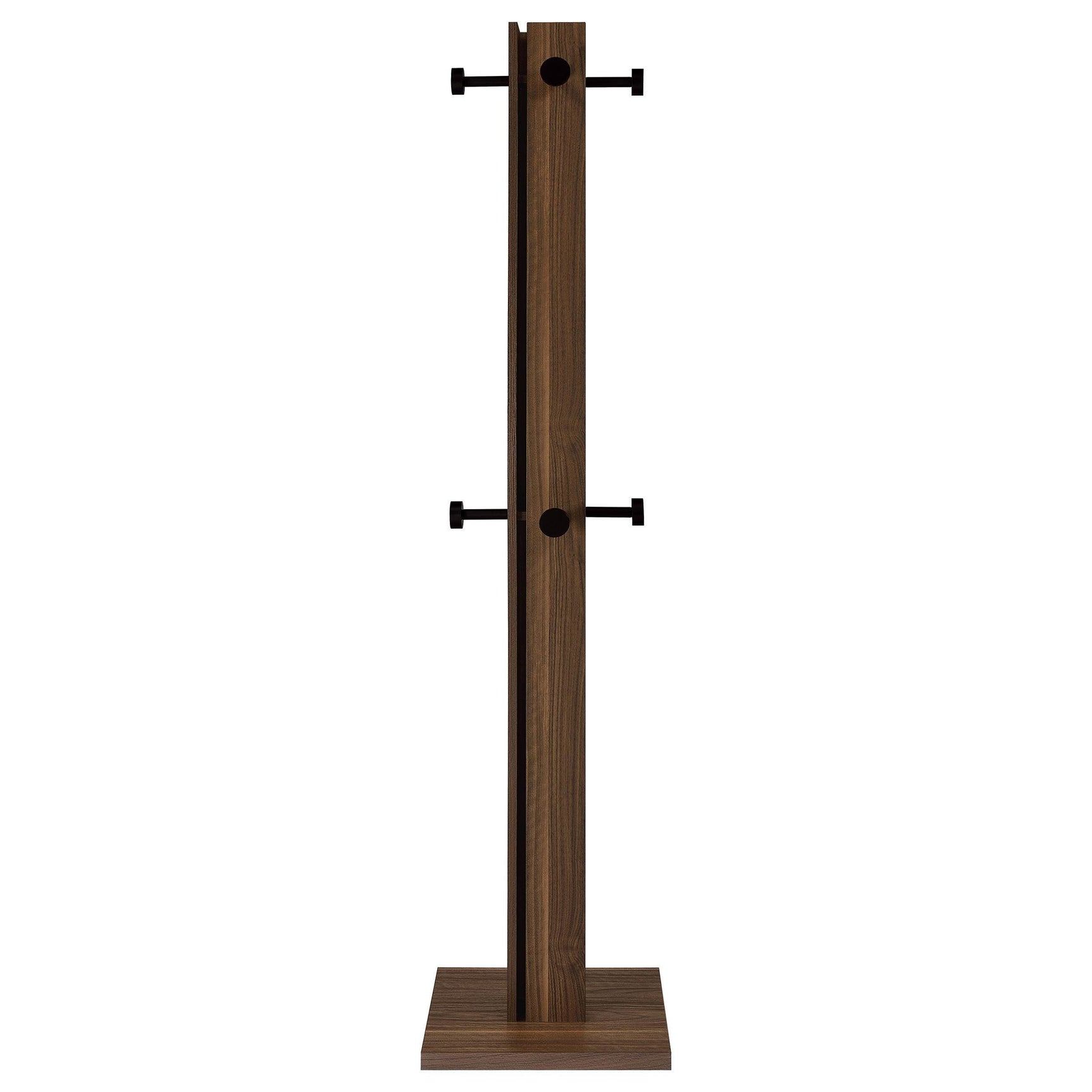 Rikkie Walnut Coat Rack Walnut Mirror 983281