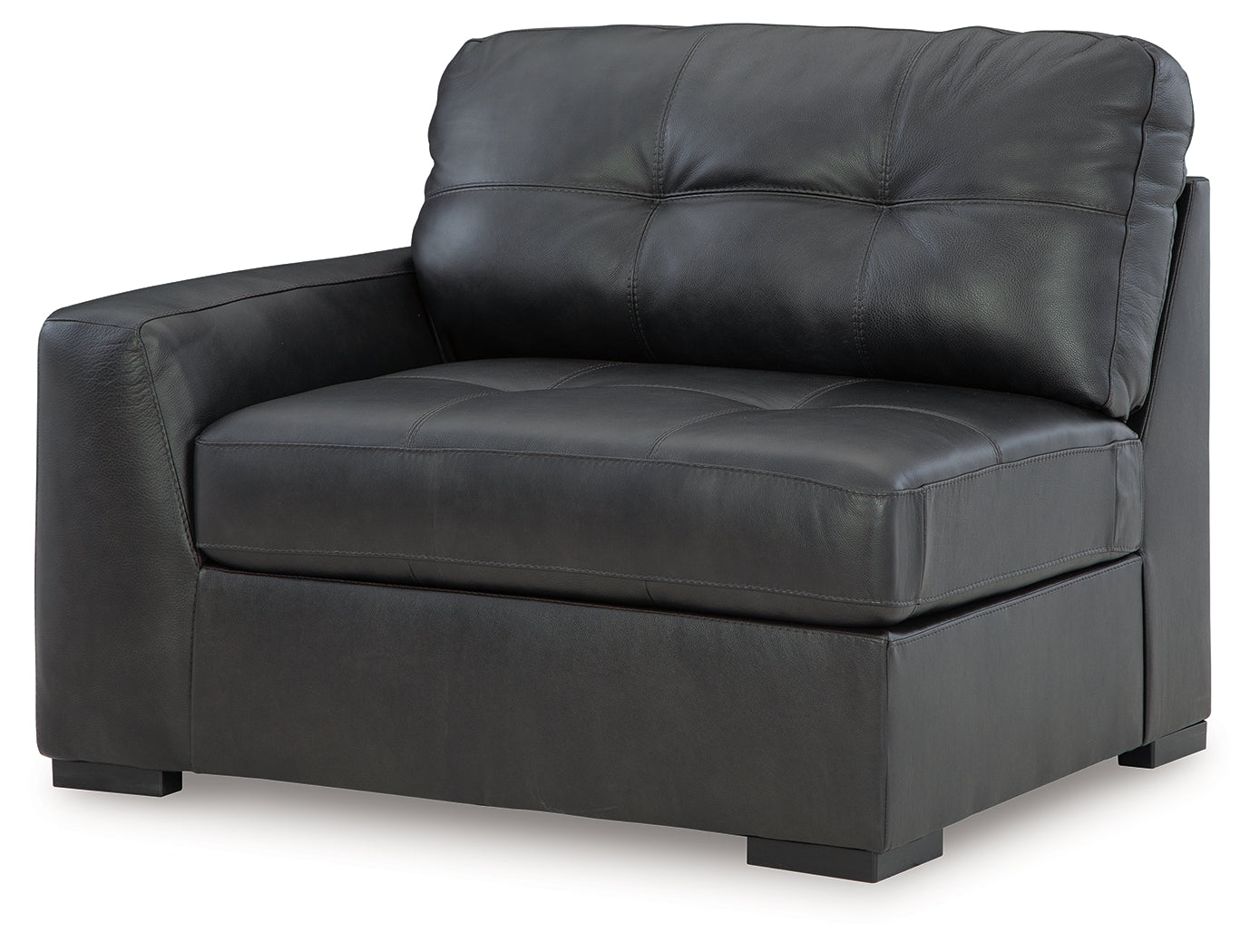 Brindley Fog Pier 3-Piece Sectional with Ottoman