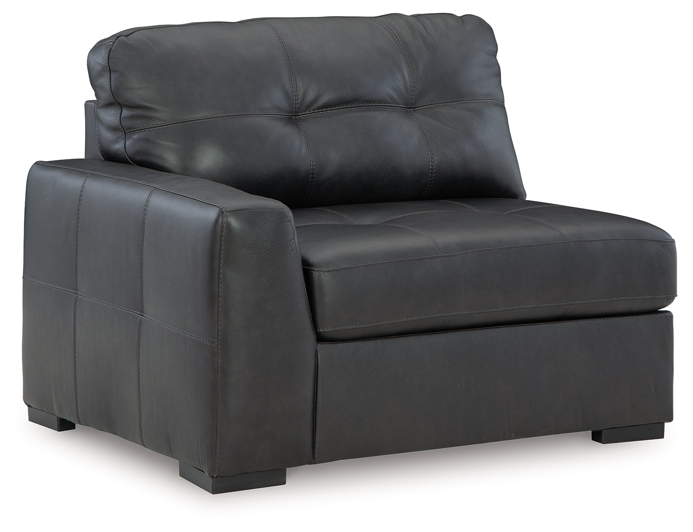Brindley Fog Pier 3-Piece Sectional with Ottoman