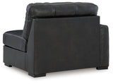Brindley Fog Pier 4-Piece Sectional with Ottoman